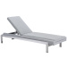 Шезлонг Aquaviva Oslo Серый микс 780*1980*330 - фото 1
