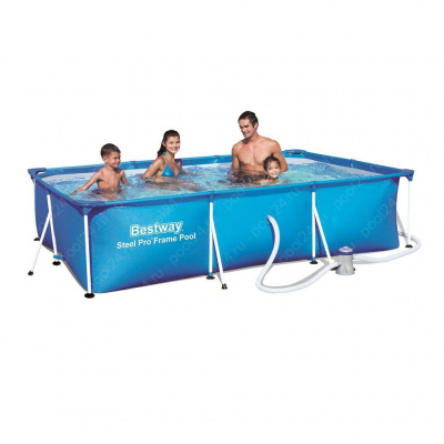 Каркасный бассейн Bestway Steel Pro 56411 (300х201х66)