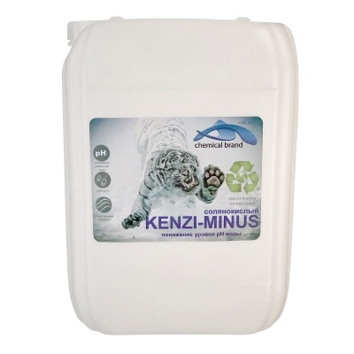 Жидкое средство для снижения уровня pH Kenaz Kenzi-Minus (солянокислый 14%) 30 л.