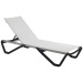 Шезлонг Aquaviva Wave белый с черным - фото 1