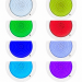 Прожектор светодиодный Aquaviva (LED008-252led) 18W RGB+W+ закладная к прожектору - фото 4