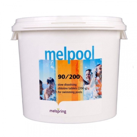 Дезинфектант для бассейна на основе хлора Melpool 90/200 1 кг. - фото 1