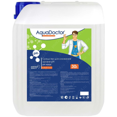 AquaDoctor pH Minus (Серная 35%) 30 л