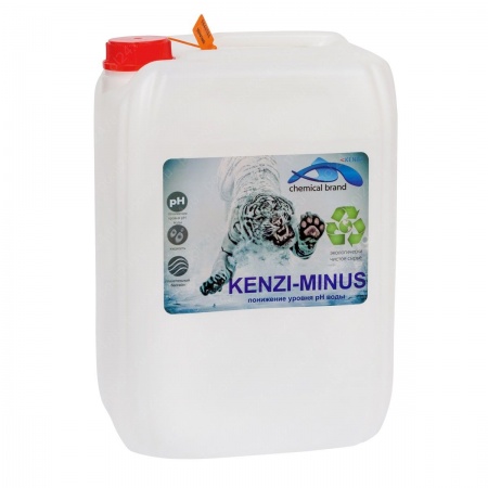Жидкое средство для снижения уровня pH Kenaz Kenzi-Minus (сернокислый 37%) 30 л. - фото 1