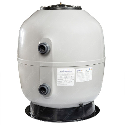 Фильтр AquaViva MS1050 (43 м³/час, 1050 мм, 946 кг, 75 мм, 2,5Бар, 0.8 м засыпка)