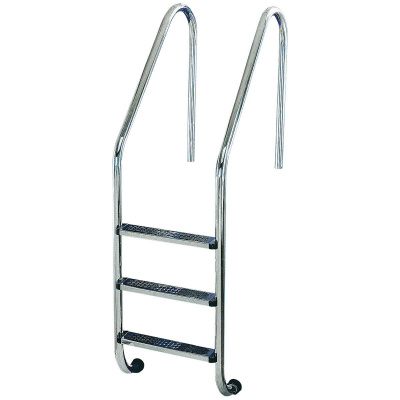 Лестница Flexinox STANDARD 3 ст AISI-316, для широкого борта