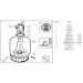 Фильтрационная установка Hayward PWL D611 81073E2 IE2 (14m3/h, верх) - фото 5