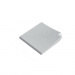 Прямой угловой копинговый камень Carobbio Standard гладкий, 390x390 мм (песочный) - фото 1