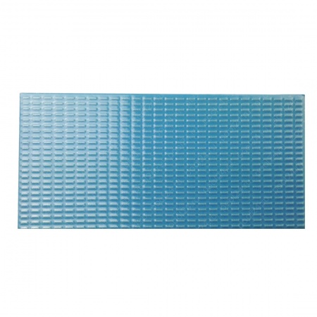 Плитка керамическая противоскользящая Aquaviva темно-голубая, 240х115х9 мм - фото 1