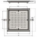 Решетка донного слива Aquaviva, 300*300мм, бетон, AISI-304 - фото 2