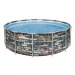 Каркасный бассейн Bestway Loft 56993 (427х122 см) с картриджным фильтром, лестницей и защитным тентом - фото 1