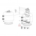 Дюзы для фильтра Aquaviva L1800-2000 (129 мм) - фото 1