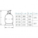 Фильтрационная установка Hayward PWL D611 81073 (14m3/h, верх) - фото 4
