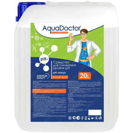 AquaDoctor pH Minus (Серная 35%) 20 л - фото 1