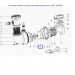 Уплотнительное кольцо AquaViva фланца насоса AMU 2020011 - фото 2