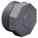 Заглушка ПВХ Effast RERTAE050F с наружной резьбой d1-1/2" - фото 1