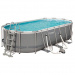 Каркасный бассейн Bestway Steel 56710 (549х274х122 см) с картриджным фильтром, лестницей и защитным тентом - фото 1